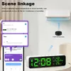 WiFi-Digitaluhr mit Temperatur- und Feuchtigkeitssensor APP Produktbild-Vorschau 7