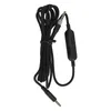 A coiled black headphone cable with 3.5mm connectors and an inline volume control. Náhľad obrázku produktu