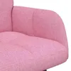vidaXL Divano a due posti rosa 115 x 61 x 87 cm in tessuto Anteprima dell’immagine prodotto 8
