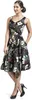 Hell Bunny Mittellanges Kleid Damen Tahiti 50's Dress Produktbild-Vorschau 4