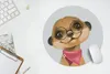 MuchoWow® Mauspad Mousepad Erdmännchen - Rosa - Kinder Produktbild-Vorschau 5