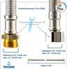 tecuro Sanitär Verbindungsschlauch 3/8 ÜWM x 3/8 AG x 2000 Produktbild-Vorschau 4