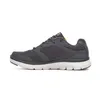 A side view of a charcoal gray Skechers Flex Advantage 4.0 sneaker. Náhled obrázku produktu