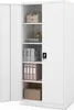 Abschließbarer Aktenschrank JAN H D600 900 x 1950 x 600 mm Produktbild-Vorschau 3
