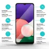3x Schutzglas Panzerfolie Klar für Galaxy A22 5G/ A22s 5G Produktbild-Vorschau 6