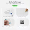 EAVY handdoekhaakjes zelfklevend, 4 stuks, vierkant, RVS Productafbeelding-voorbeeld 11