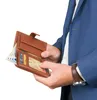 Leder Geldbörse Herren Portemonnaie RFID Hochformat Produktbild-Vorschau 2