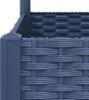 vidaXL Záhradný kvetináč s mriežkou modro-šedý 80 x 40 x Náhľad obrázku produktu 6