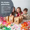 50x braune Beutel 21 x 14 cm Kraftpapiertüten Geschenktüten Produktbild-Vorschau 5