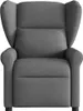 vidaXL Relaxsessel Dunkelgrau Stoff Produktbild-Vorschau 3