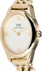 A close-up studio shot of a gold-colored women's watch with a white face. Produktbild-Vorschau