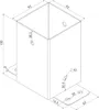TRIBECCO® Schaukelverbinder Schaukel-Wandverbinder Vierkant Produktbild-Vorschau 2