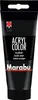 Marabu - Vernice acrilica - Nero - 1 tubo á 100 ml Anteprima dell’immagine prodotto 1