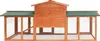 Wiltec Clapier – 2190 x 530 x 850 mm – 2 étages – Toit Voir les images du produit 3