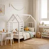 Łóżeczko dziecięce ML-Design, 70x140 cm, białe, z Podgląd zdjęcia produktu 10