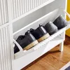 SoBuy FSR177-L-W Výklopník na topánky so 4 chlopňami Náhľad obrázku produktu 9