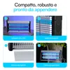 HikeMeister® Trappola per Insetti UV Lampada Antizanzare Anteprima dell’immagine prodotto 5