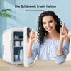 Puluomis Mini Kühlschrank 10L  mit  Spiegel tragbar für Produktbild-Vorschau 8