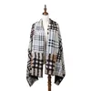 Winterschal XXL Seidenflanell Schal Stola braun beige Produktbild-Vorschau 2