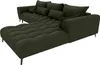 99rooms Ferrano Ecksofa Chenille EDEN Olive Rechts mit Produktbild-Vorschau 10