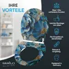 SANILO® WC sedátko s mäkkým zatváraním a rýchloupínacím Náhľad obrázku produktu 3