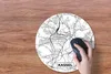 MuchoWow® Mauspad Mousepad Kassel - Karte - Stadtplan 40x40 Produktbild-Vorschau 3