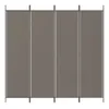A product shot of a four-panel room divider. Podgląd zdjęcia produktu