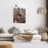 Poster - Poster ohne Rahmen - Boho Ähren Gras - 61x91,5 cm Produktbild-Vorschau 6