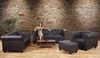 Luxe 2-persoons loungebank, Chesterfield-stijl, kunstleer, Productafbeelding-voorbeeld 4