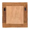 HOLZSPIEGEL "TEAK 50" | Teakkholz, 50x50 cm | Wandspiegel Produktbild-Vorschau 6