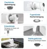OKWISH Elektro-Oberflächenbürste Reinigungsbürsten-Set 8 Produktbild-Vorschau 3