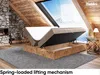 MEBLINI Boxspringbett mit Bettkasten - Gepolstert Produktbild-Vorschau 3