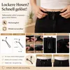 100 Stück Hose Enger Machen Clip, Verstellbare Hosenbund Produktbild-Vorschau 3
