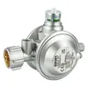 A close-up studio shot of a gas pressure regulator. Produktbild-Vorschau