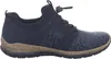 A side view of a blue sneaker. Voir les images du produit