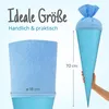 itenga Bastelschultüte 70cm rund pazifikblau HELLBLAU Produktbild-Vorschau 5