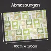 Küchenmatte 80x120 cm Vinylmatte Bodenmatte Dekoration - Produktbild-Vorschau 5
