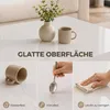 Tavolino da caffè HOMCOM, tavolo da soggiorno, bianco Anteprima dell’immagine prodotto 7