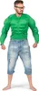 Helden Muskelshirt grün - Super Held Größe Gr. S - XL Gr. M Produktbild-Vorschau 4
