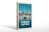 Holzschild Reise 20x30cm cote d'azur France Urlaub Meer Produktbild-Vorschau 1