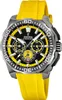 Festina Herrenuhr Chrono Bike Armbanduhr Kautschuk gelb Produktbild-Vorschau 1