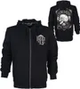 Lucky 13 Kapuzenjacke Herren Dead Skull schwarz S Produktbild-Vorschau 9