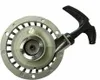 Seilzugstarter Alu für Pocket Bike Motor Seilzug Schwarz Produktbild-Vorschau 2