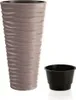 Kvetináč s vkladom SAND SLIM 39cm - mocca Náhľad obrázku produktu 11