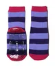 Kinder ABS-Socken aus Baumwolle Große Blockringel Flieder Produktbild-Vorschau 1