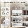 BEALIFE Schuhschrank 100x30x102 cm mit 2 Kippfächern, Produktbild-Vorschau 6