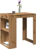 vidaXL Stolik barowy Artisan dąb 102x70x103,5 cm materiał Podgląd zdjęcia produktu 2