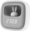 LED stolná nočná lampa BUNNY 2, bielo-sivá, 1,2 W, teplá Náhľad obrázku produktu 4