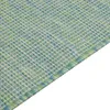 vidaXL Venkovní koberec Flatweave 120x170 cm Tyrkysový Náhled obrázku produktu 3