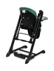 The back view of a green and black baby high chair. Produktbild-Vorschau